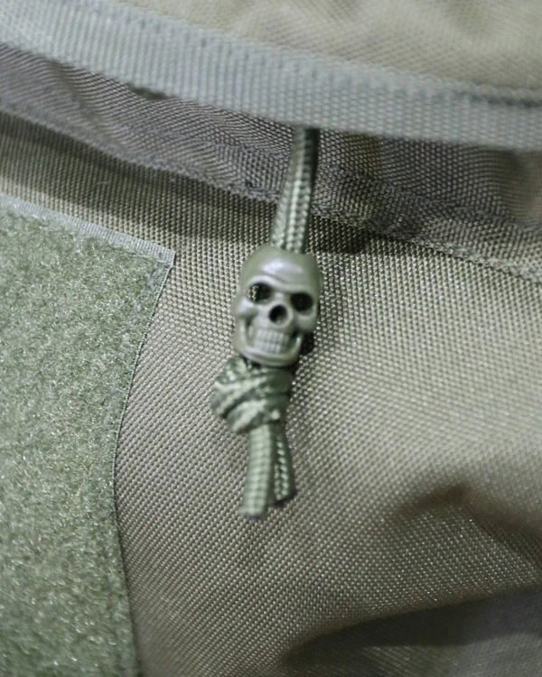 Стопери для шнурка 10шт KOMBAT UK Skull Cord Stoppers — фото 4