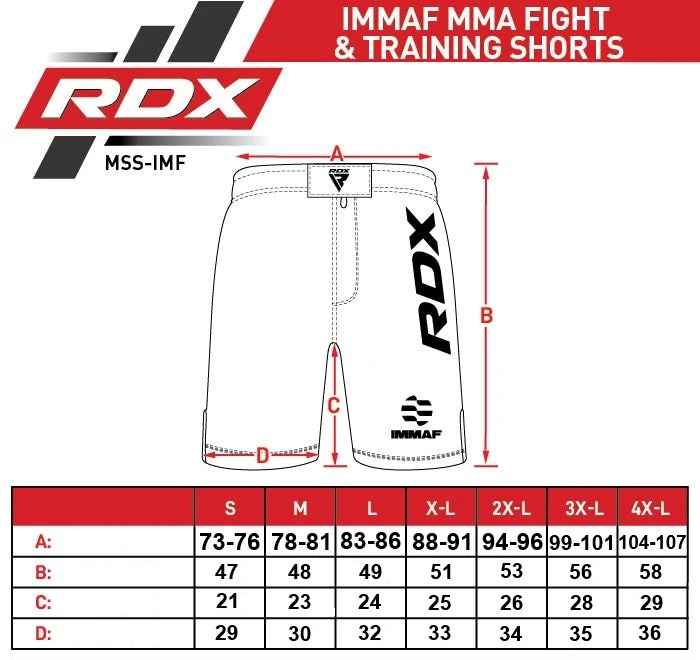Шорти для MMA RDX MSS-IMF схвалені IMMAF Blue L — фото 8