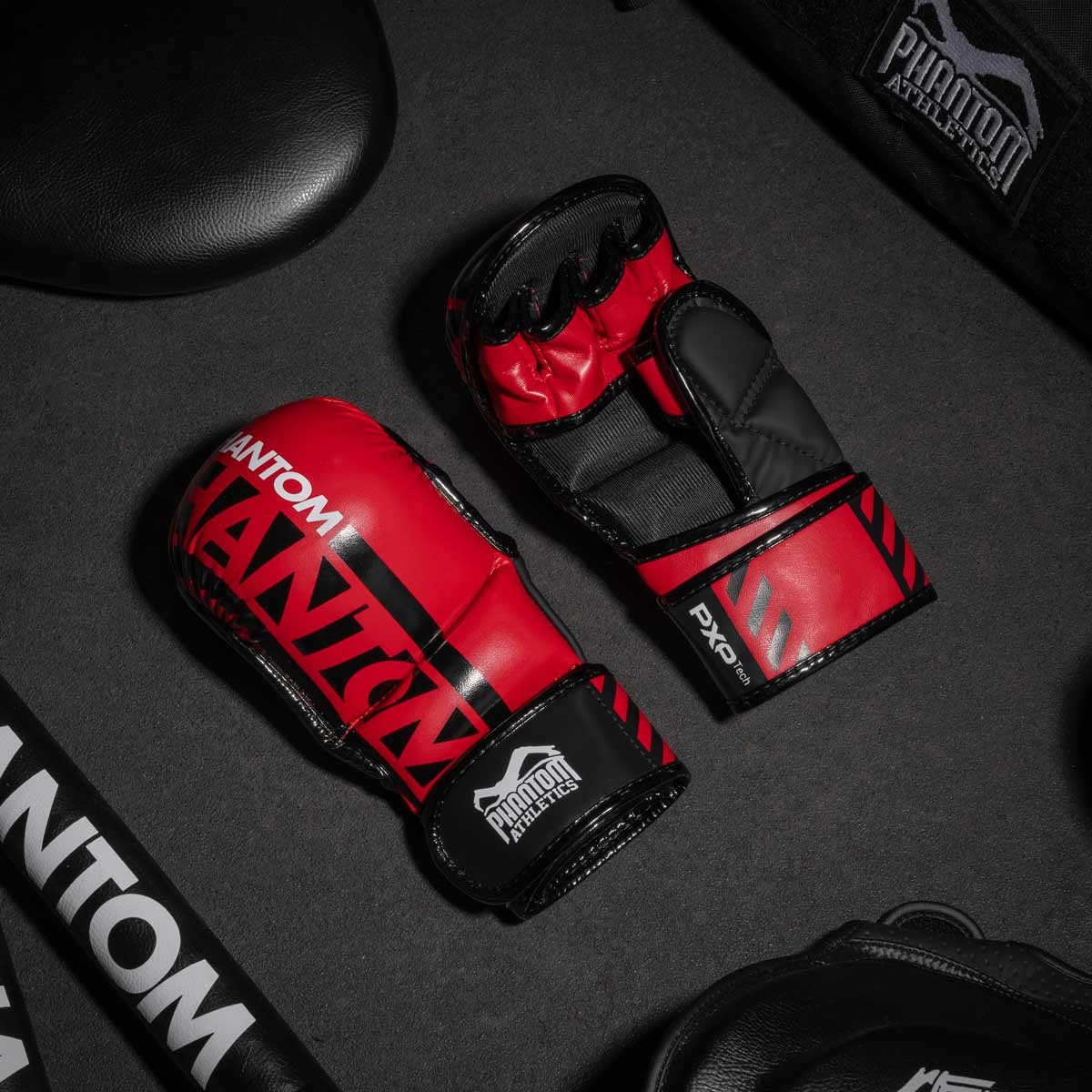 Рукавиці для ММА Phantom APEX Red L/XL — фото 8