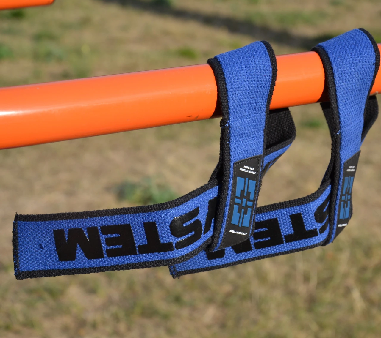 Лямки для тяги Power System PS-3401 Lifting Straps Duplex Black/Blue — фото 6