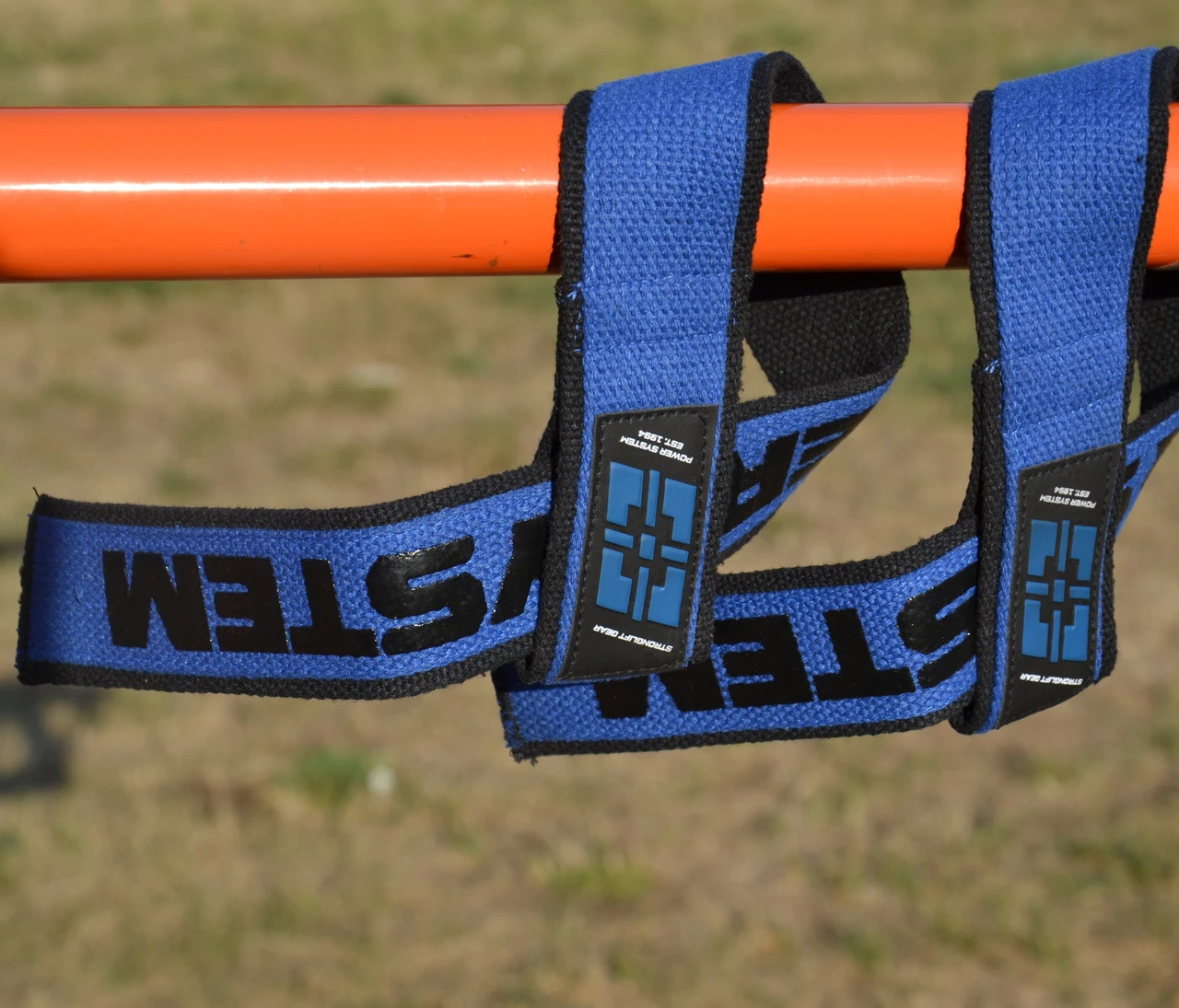 Лямки для тяги Power System PS-3401 Lifting Straps Duplex Black/Blue — фото 8