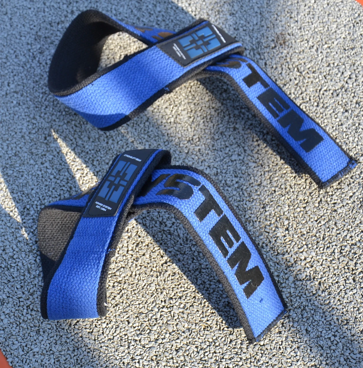 Лямки для тяги Power System PS-3401 Lifting Straps Duplex Black/Blue — фото 10