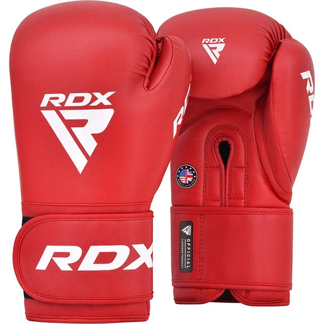 Боксерські рукавиці RDX  AS2 RED-12 унцій (капа в комплекті) — фото 1