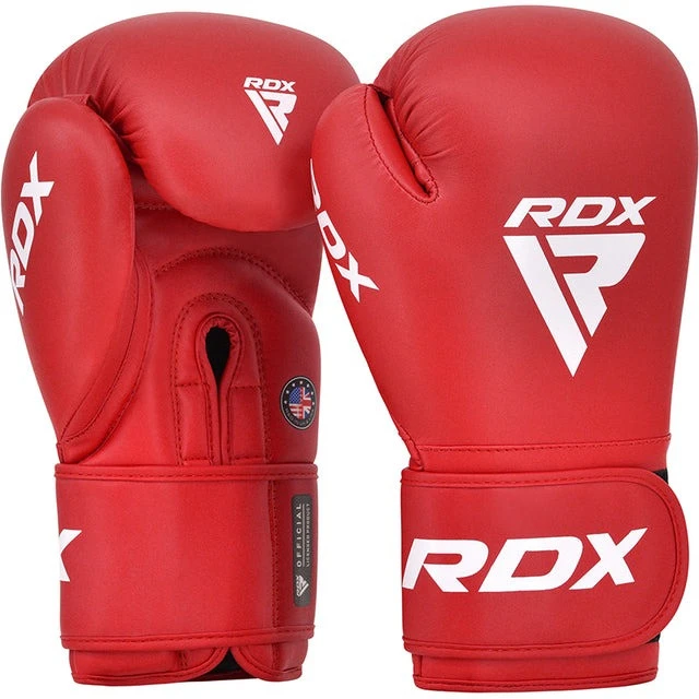 Боксерські рукавиці RDX AS2 RED-12 унцій (капа в комплекті) — фото 5