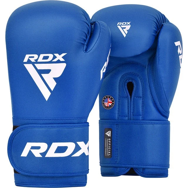 Боксерські рукавиці RDX AS2 BLUE 12 унцій (капа в комплекті) — фото 1