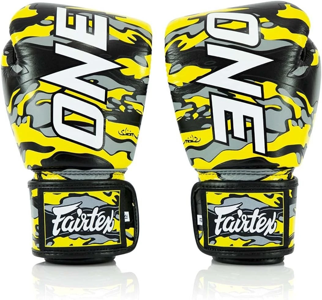 Боксерські рукавиці Fairtex BGV-ONE X STBG (натуральна шкіра) 10 унцій (бинти в комплекті) — фото 6