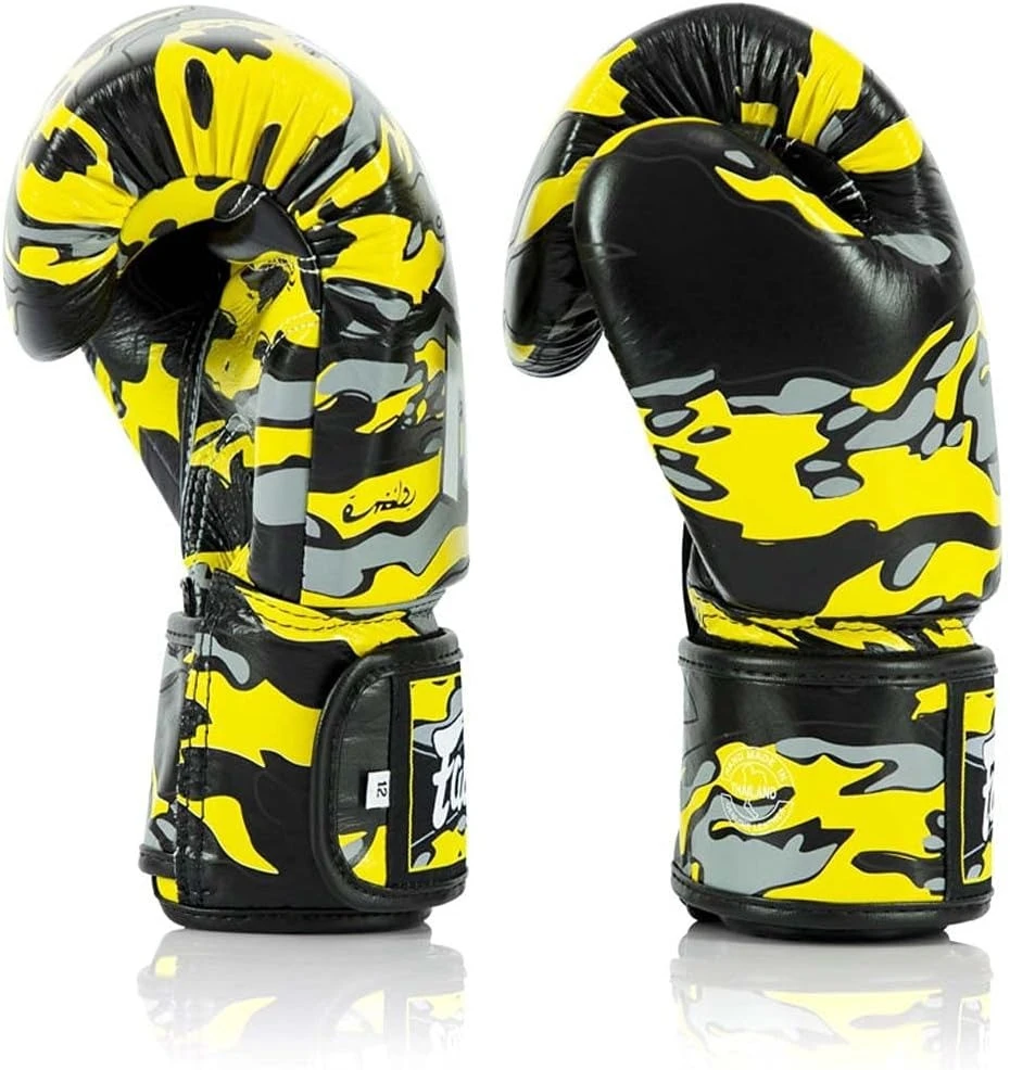 Боксерські рукавиці Fairtex BGV-ONE X STBG (натуральна шкіра) 10 унцій (бинти в комплекті) — фото 8
