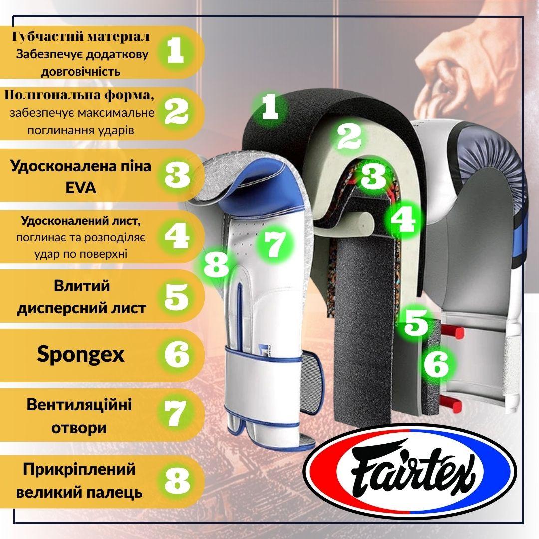Боксерські рукавиці Fairtex BGV14 Yellow 10 унцій (бинти в комплекті) — фото 4