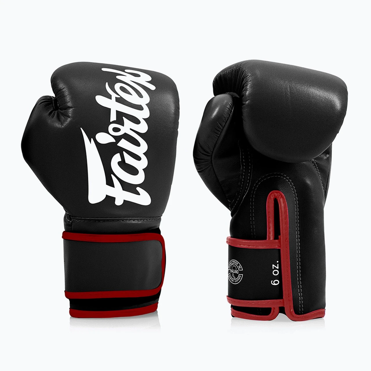 Боксерські рукавиці Fairtex BGV14 Black 12 унцій (бинти в комплекті) — фото 7
