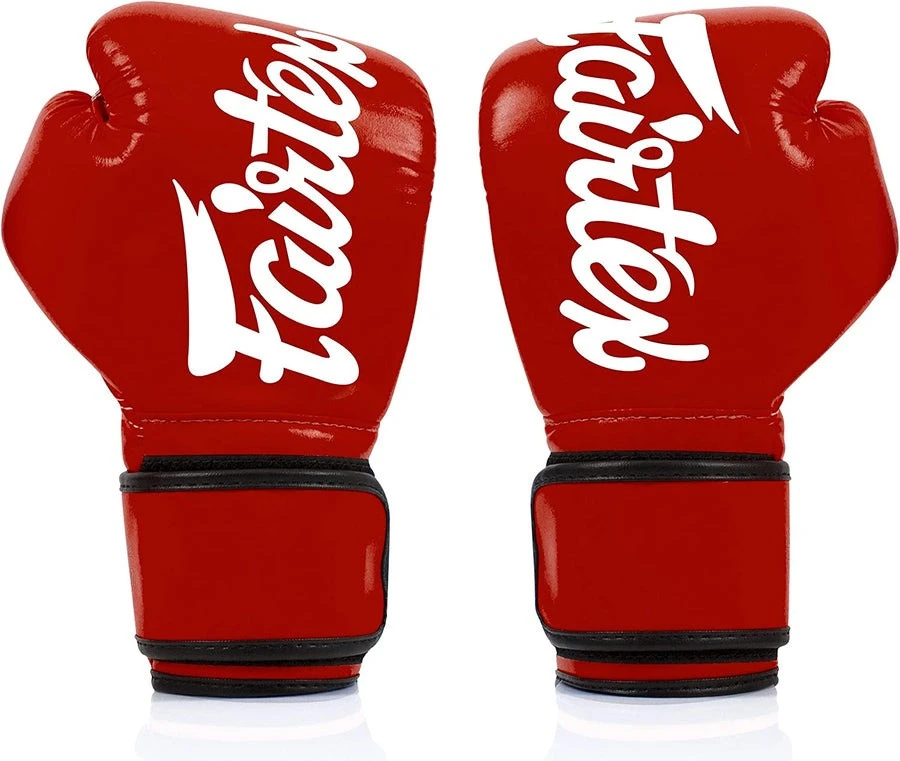 Боксерські рукавиці Fairtex BGV14 Red 12 унцій (бинти в комплекті) — фото 8