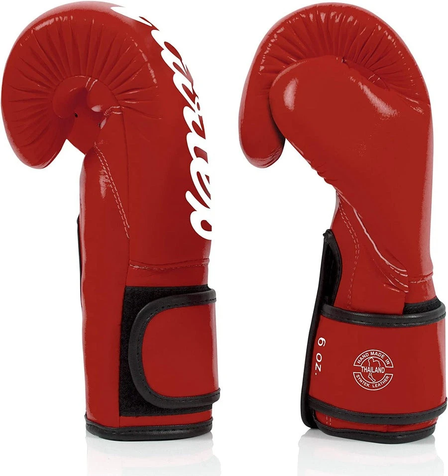 Боксерські рукавиці Fairtex BGV14 Red 12 унцій (бинти в комплекті) — фото 10