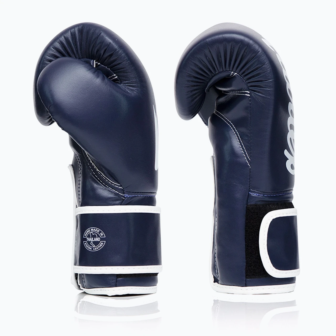 Боксерські рукавиці Fairtex BGV14 Blue 14 унцій (бинти в комплекті) — фото 10