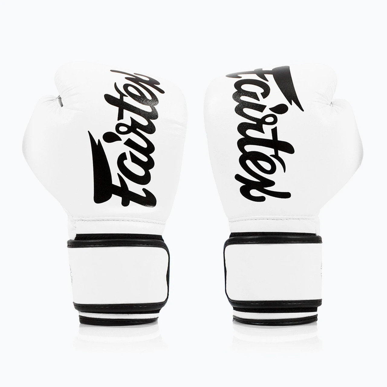 Боксерські рукавиці Fairtex BGV14 White 14 унцій (бинти в комплекті) — фото 8