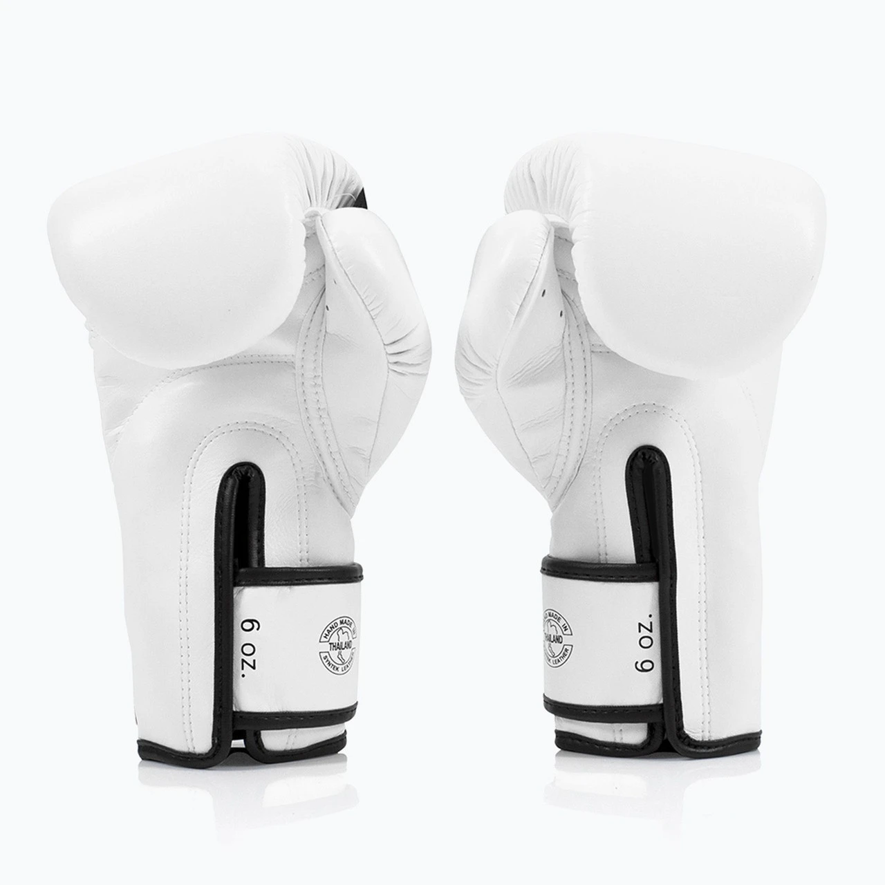 Боксерські рукавиці Fairtex BGV14 White 14 унцій (бинти в комплекті) — фото 9