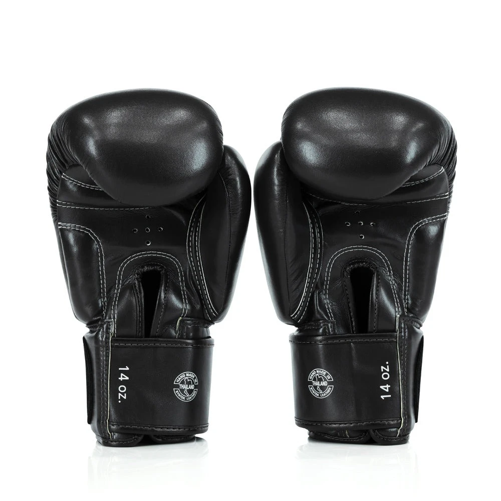 Боксерські рукавиці Fairtex BGV27 Black 14 унцій (бинти в комплекті) — фото 6