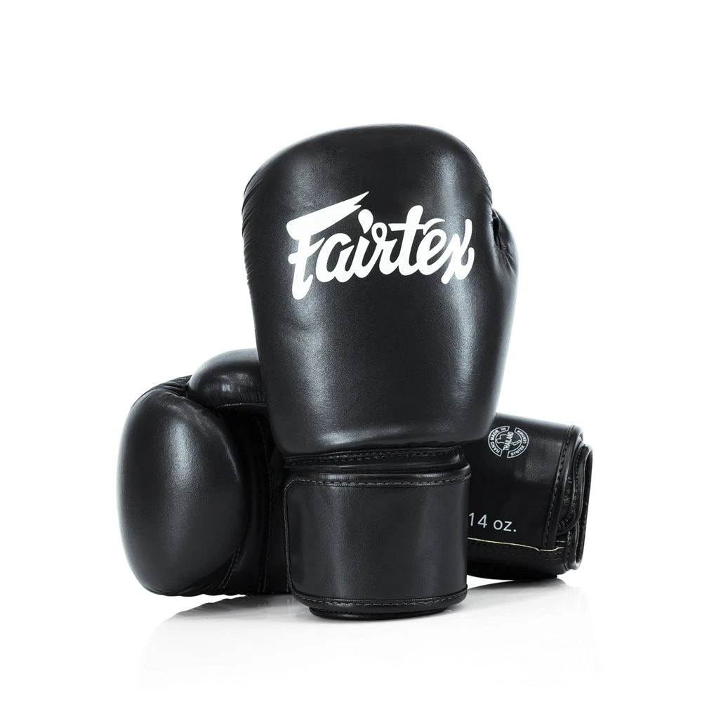 Боксерські рукавиці Fairtex BGV27 Black 14 унцій (бинти в комплекті) — фото 8