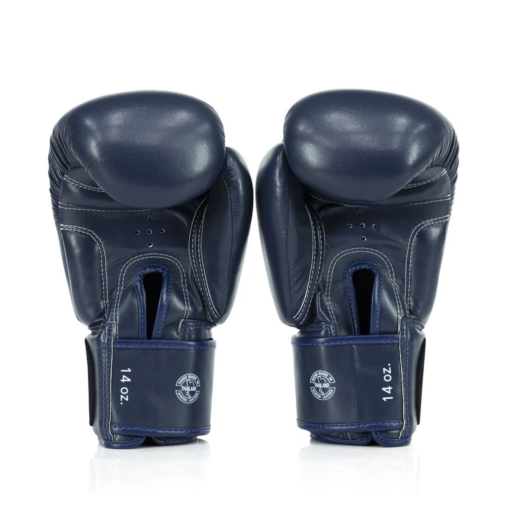 Боксерські рукавиці Fairtex BGV27 Blue 14 унцій (бинти в комплекті) — фото 8