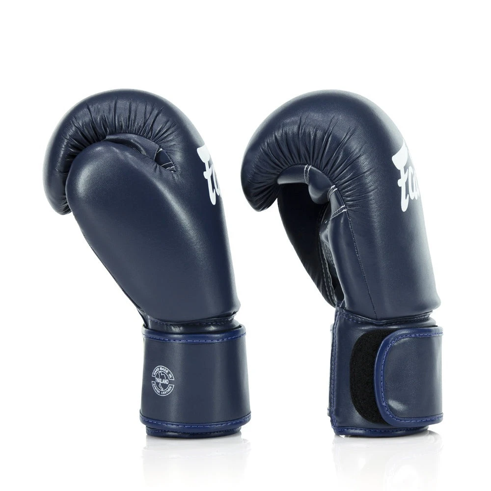 Боксерські рукавиці Fairtex BGV27 Blue 14 унцій (бинти в комплекті) — фото 9
