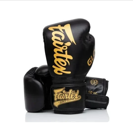 Боксерські рукавиці Fairtex BGVG1 Black 16 унцій (бинти в комплекті) — фото 5