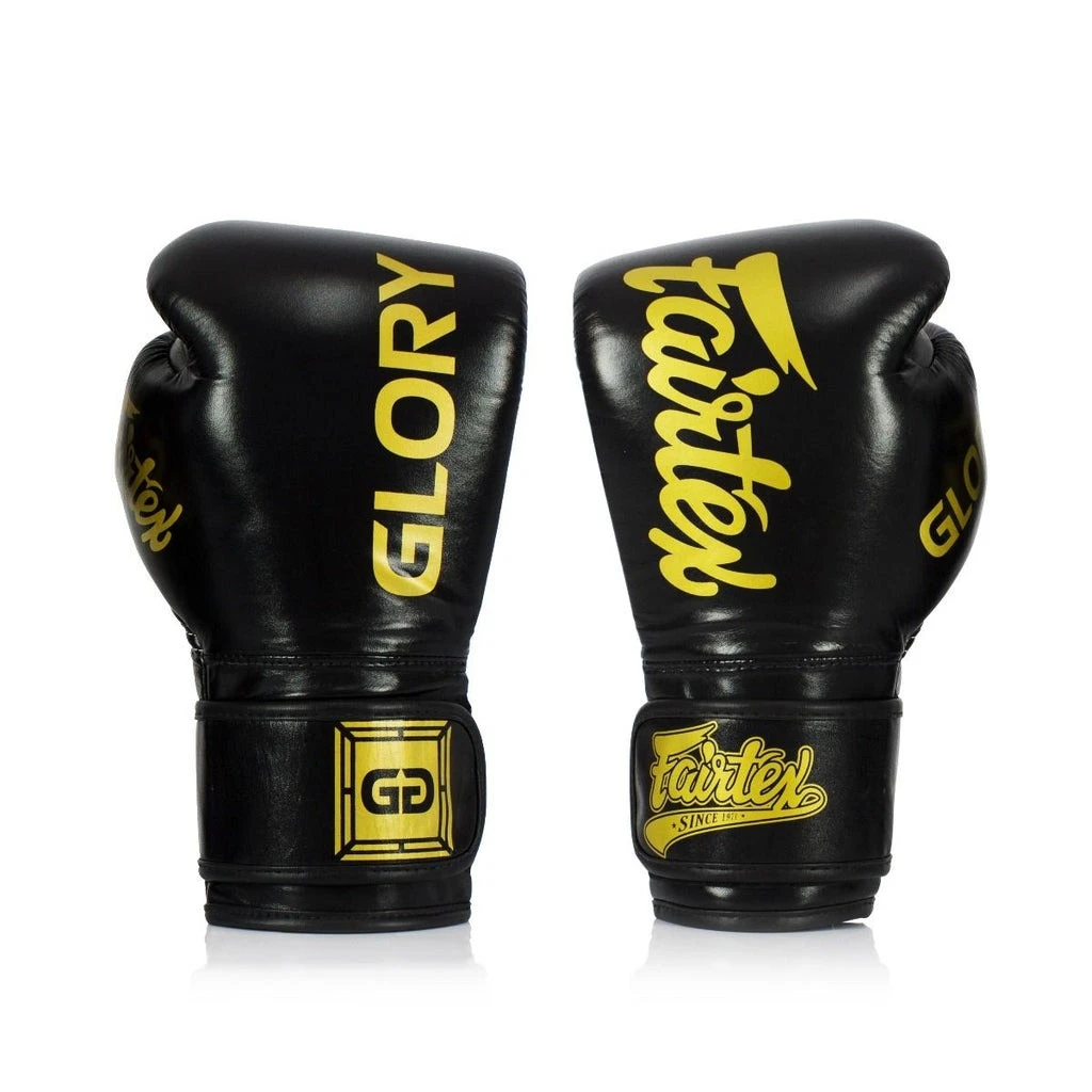 Боксерські рукавиці Fairtex BGVG1 Black 16 унцій (бинти в комплекті) — фото 6
