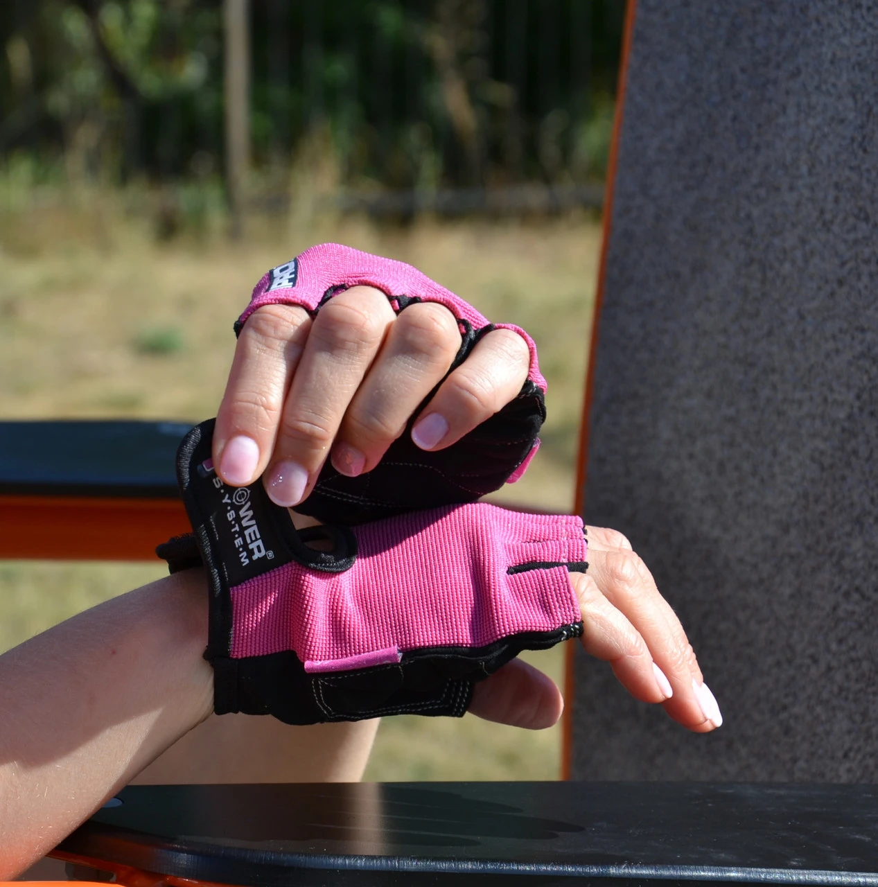 Рукавички для фітнесу Power System PS-2250 Pro Grip жіночі Pink — фото 9