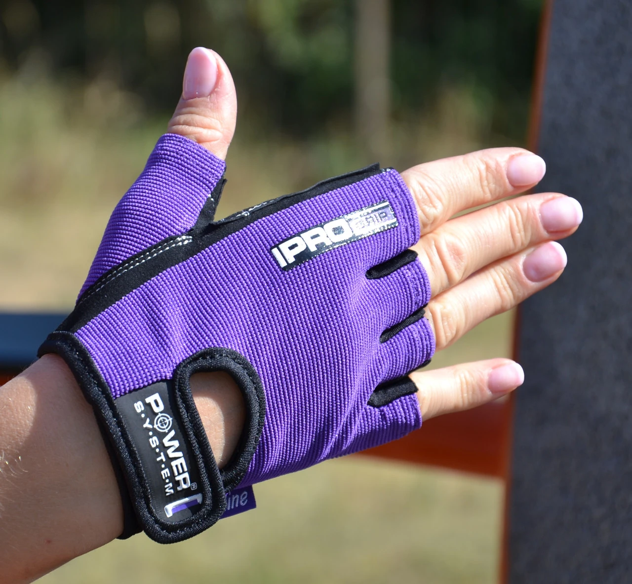Рукавички для фітнесу Power System PS-2250 Pro Grip жіночі Purple — фото 6