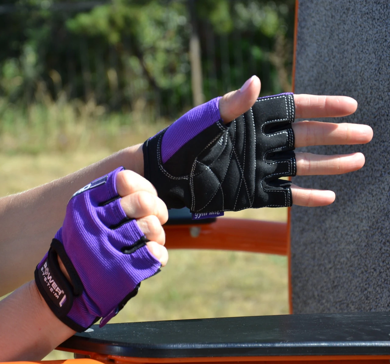 Рукавички для фітнесу Power System PS-2250 Pro Grip жіночі Purple — фото 11