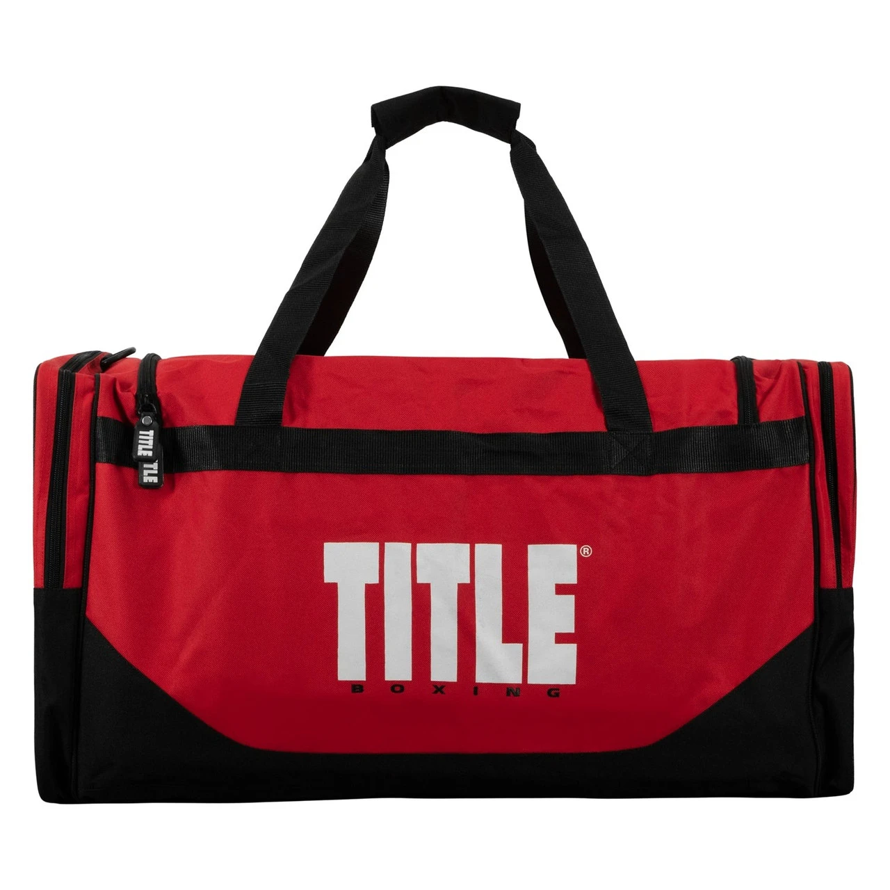 Спортивна сумка TITLE Boxing Deluxe Gear Bag Red (70л.) — фото 8