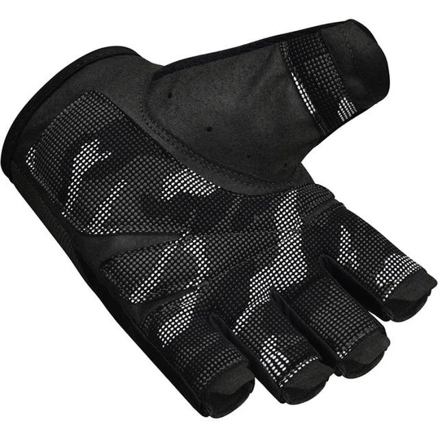 Рукавички для фітнесу RDX T2 Half Black PLUS-S — фото 6