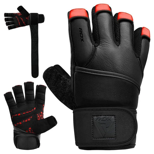 Рукавички для фітнесу RDX L7 Micro Plus Red/Black XL — фото 5