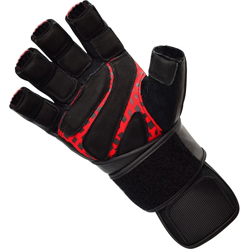Рукавички для фітнесу RDX L7 Micro Plus Red/Black XL — фото 6