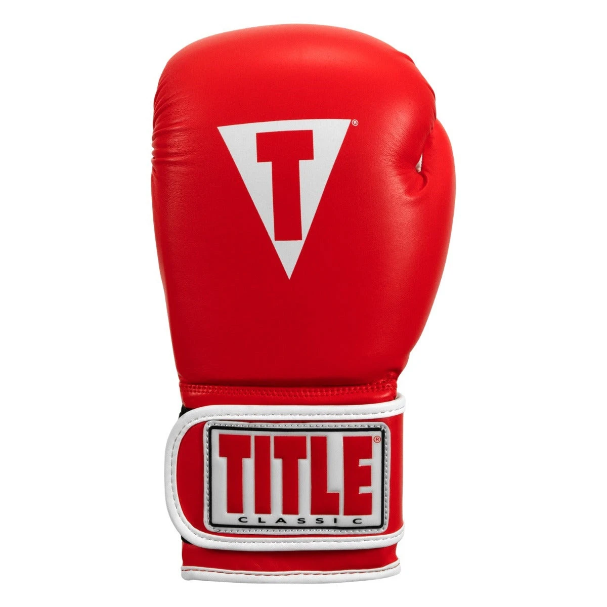 Боксерські рукавиці TITLE Classic Pro Style 3.0 Red/White 12 oz (капа в комплекті) — фото 8