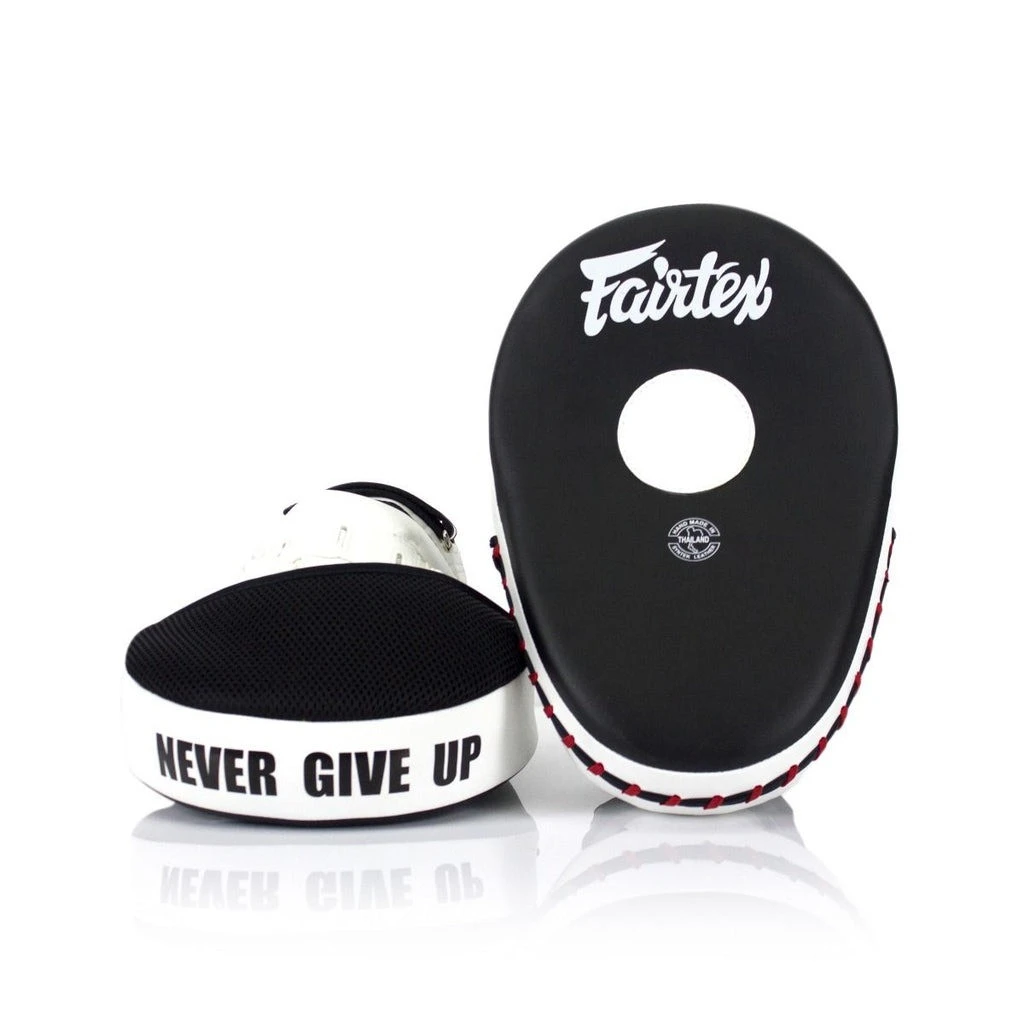 Лапи боксерські Fairtex FMV13 Black/White — фото 3