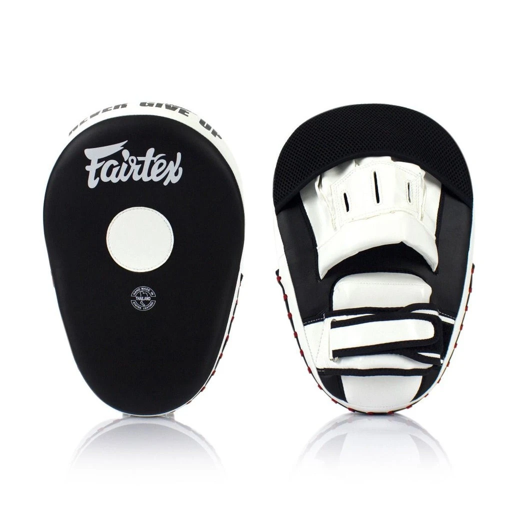 Лапи боксерські Fairtex FMV13 Black/White — фото 4