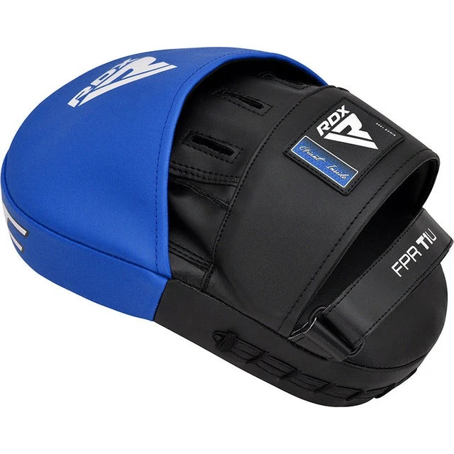 Лапи боксерські RDX T1 Curved Blue/Black — фото 3