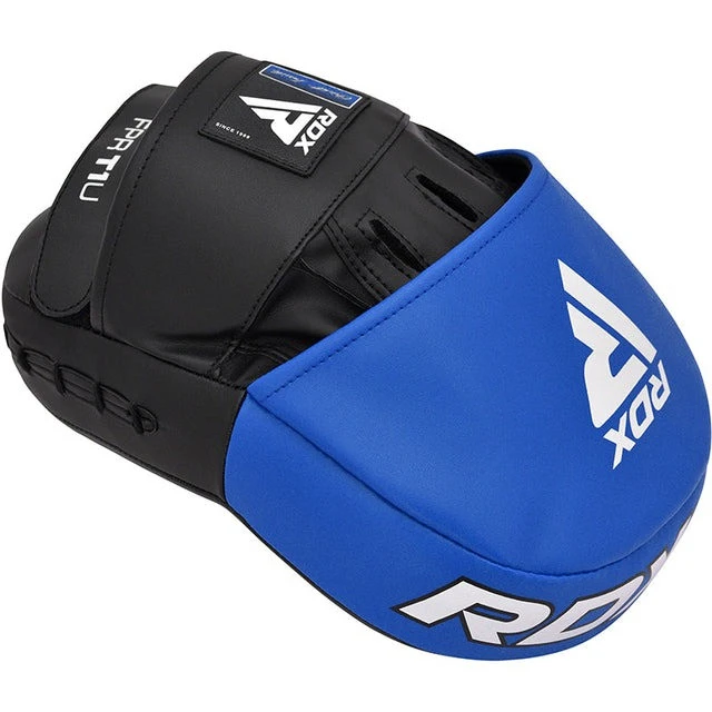 Лапи боксерські RDX T1 Curved Blue/Black — фото 4