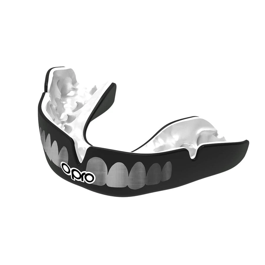 Капа OPRO Instant TEETH доросла (вік 11+) Black/Silver (art.102526002) — фото 2