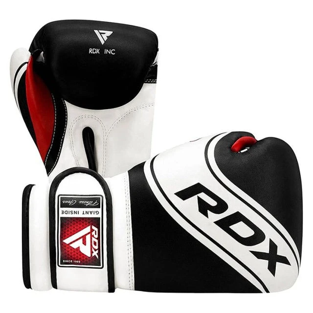 Боксерські рукавиці RDX 4B Robo Kids White/Black 6 унцій (капа в комплекті) — фото 4