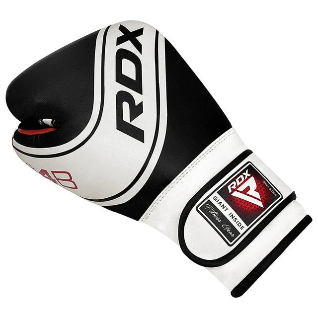 Боксерські рукавиці RDX 4B Robo Kids White/Black 6 унцій (капа в комплекті) — фото 5
