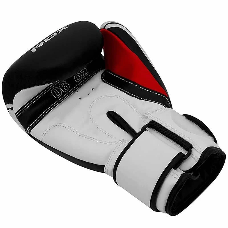 Боксерські рукавиці RDX 4B Robo Kids White/Black 6 унцій (капа в комплекті) — фото 6