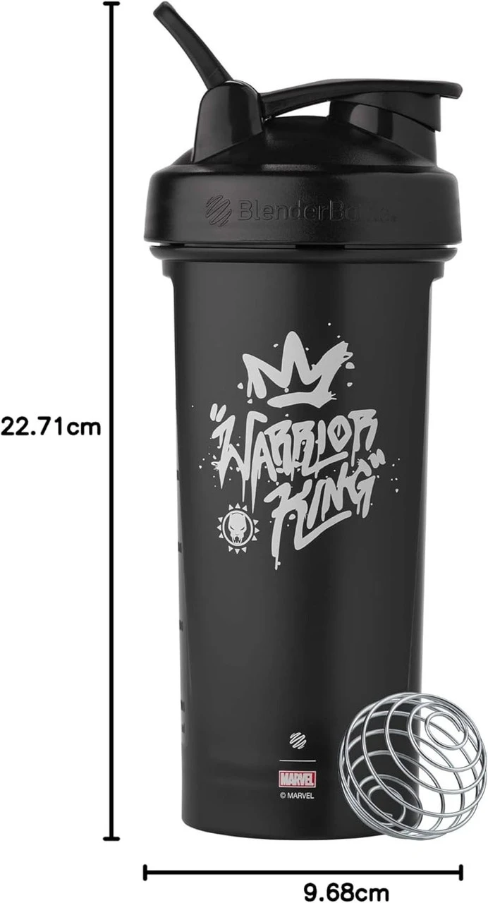 Шейкер спортивний BlenderBottle Classic Loop PRO 28oz/820ml Marvel Black Panther (600560) — фото 2