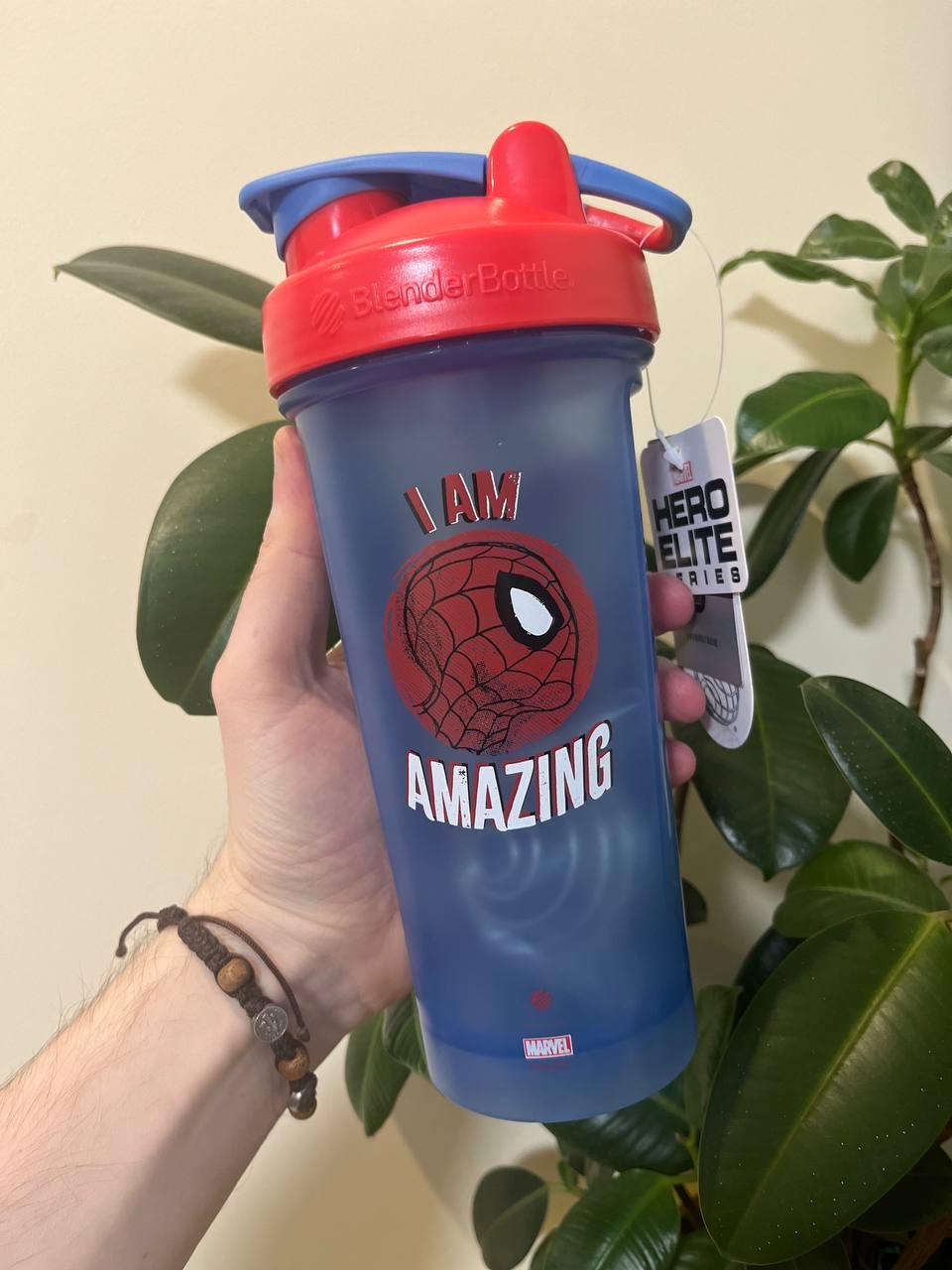 Шейкер спортивний BlenderBottle Classic Loop PRO 28oz/820ml Marvel Spider Man (600558) — фото 3