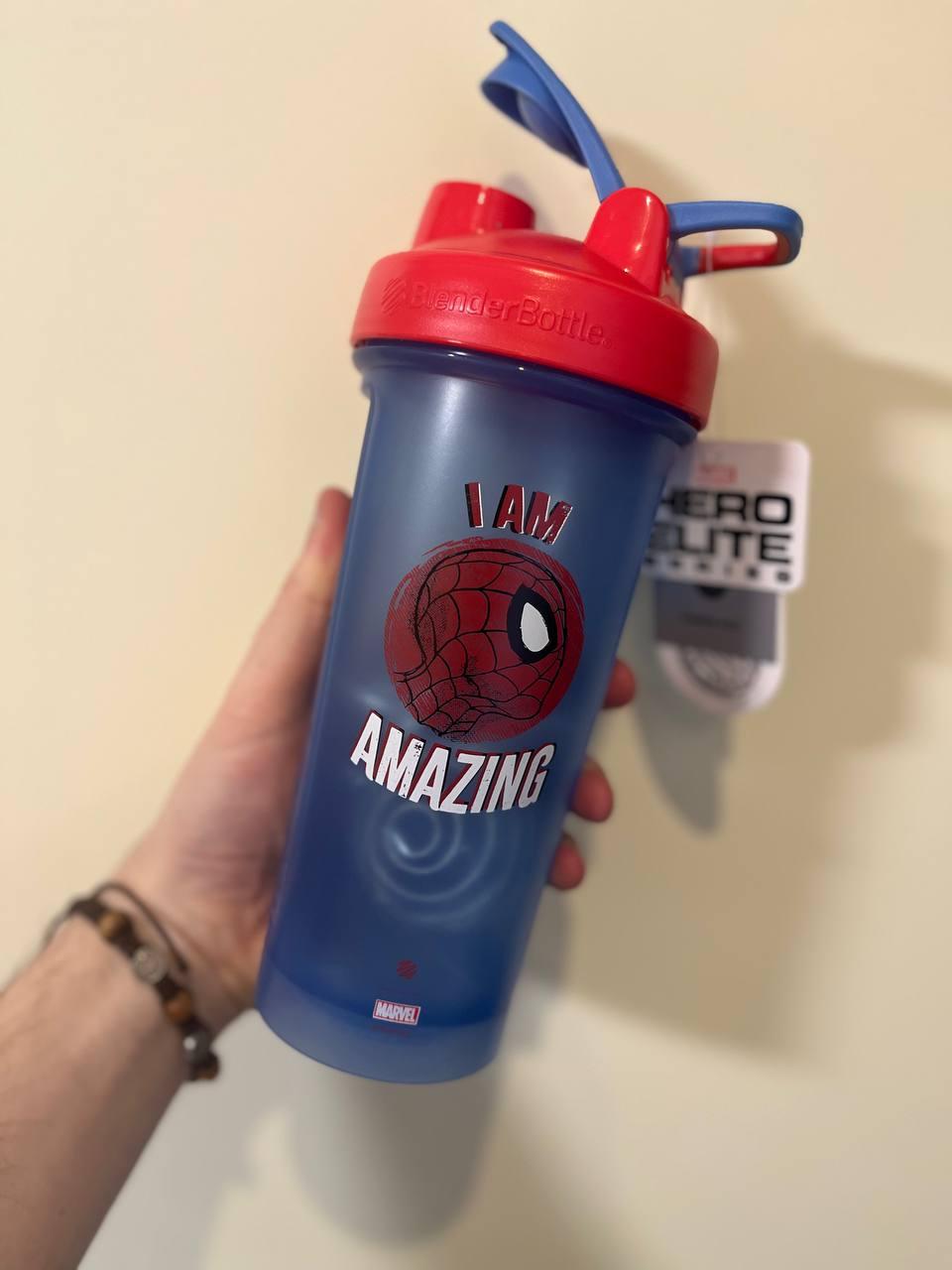Шейкер спортивний BlenderBottle Classic Loop PRO 28oz/820ml Marvel Spider Man (600558) — фото 7