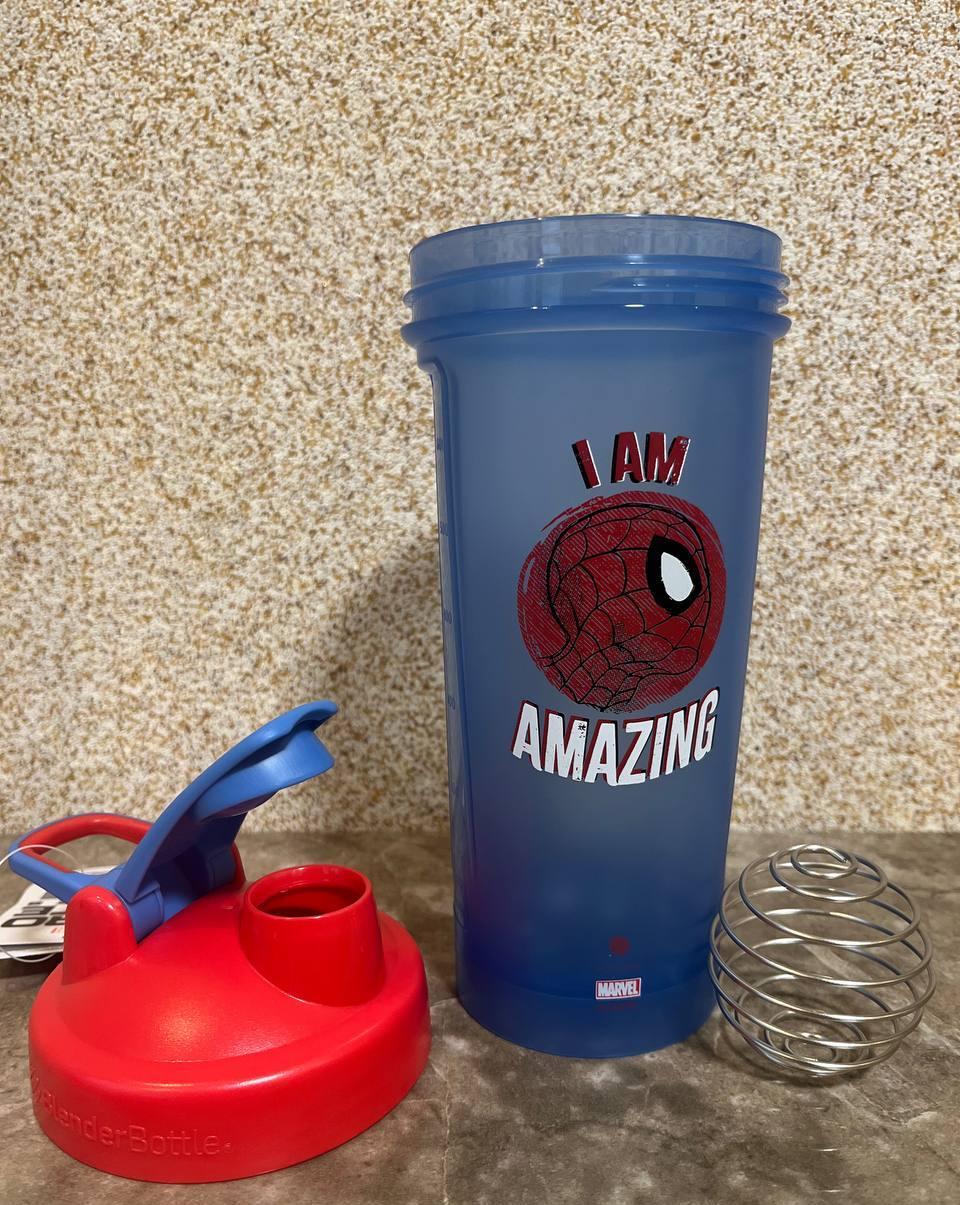 Шейкер спортивний BlenderBottle Classic Loop PRO 28oz/820ml Marvel Spider Man (600558) — фото 9