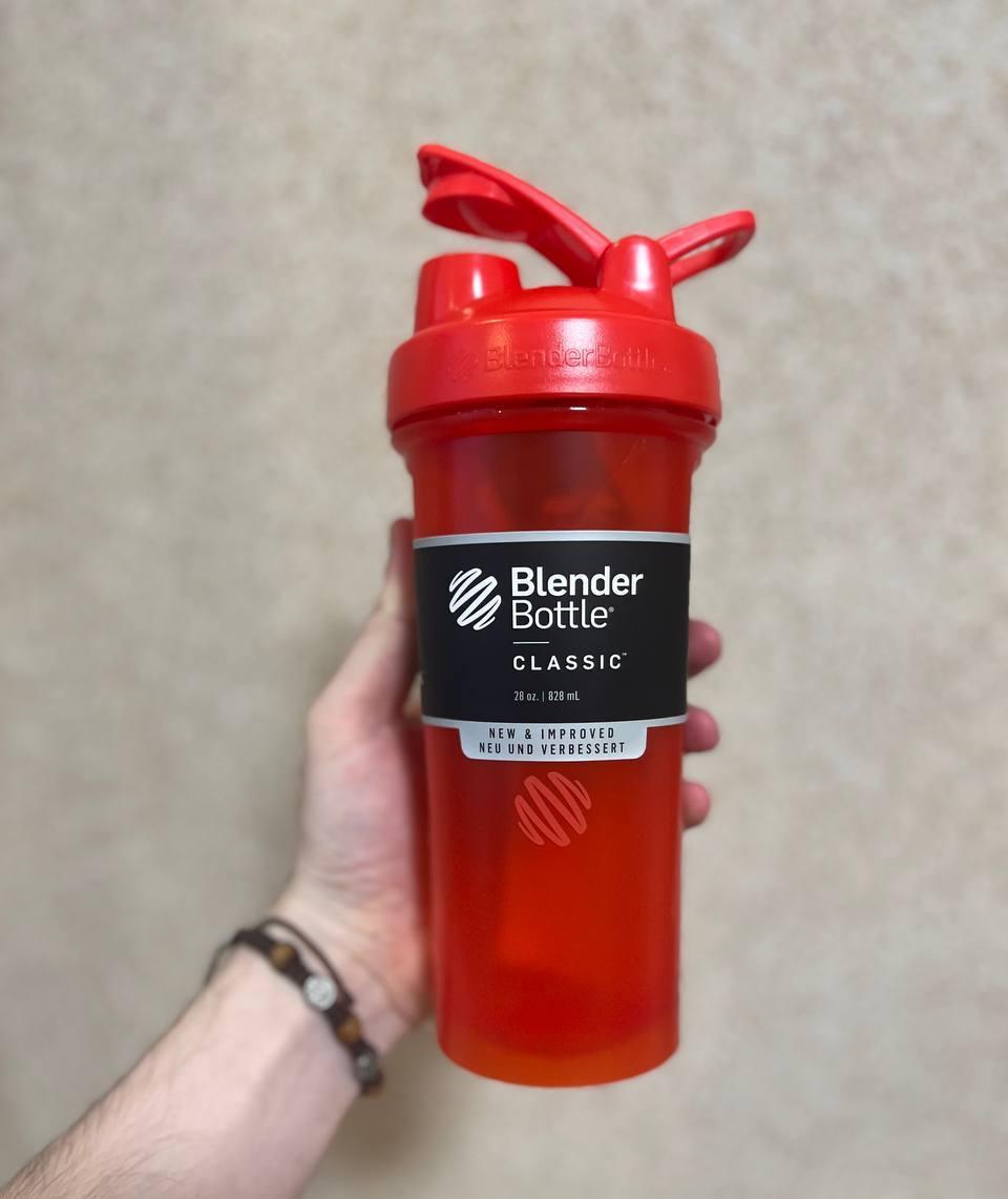 Шейкер спортивний BlenderBottle Classic Loop PRO 28oz/820ml Red (500482) — фото 5