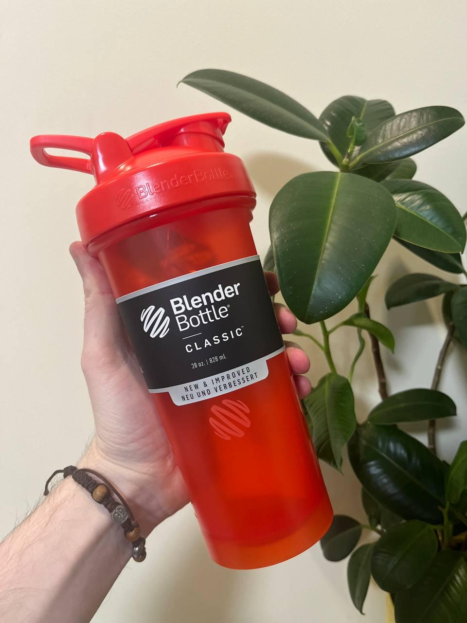 Шейкер спортивний BlenderBottle Classic Loop PRO 28oz/820ml Red (500482) — фото 6