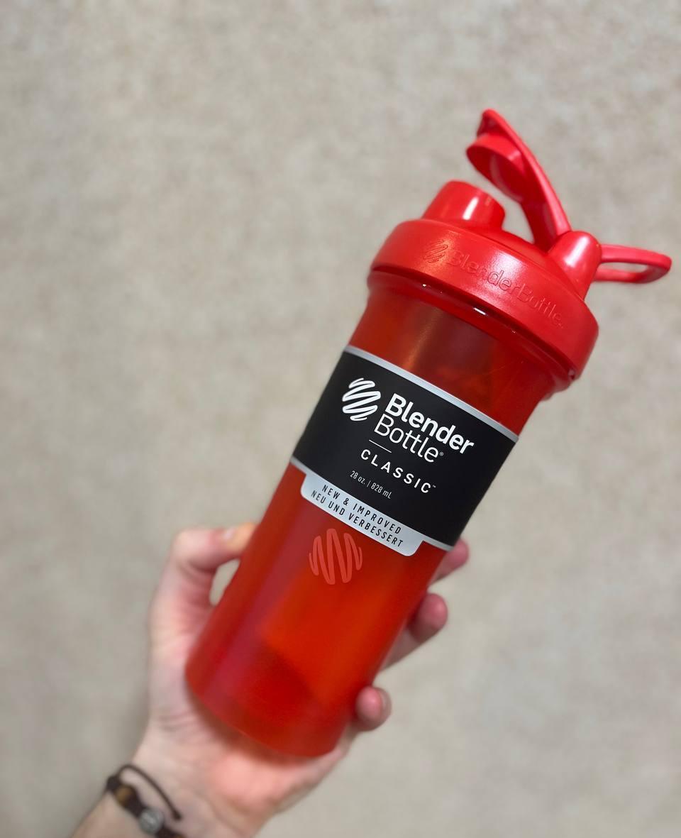 Шейкер спортивний BlenderBottle Classic Loop PRO 28oz/820ml Red (500482) — фото 8