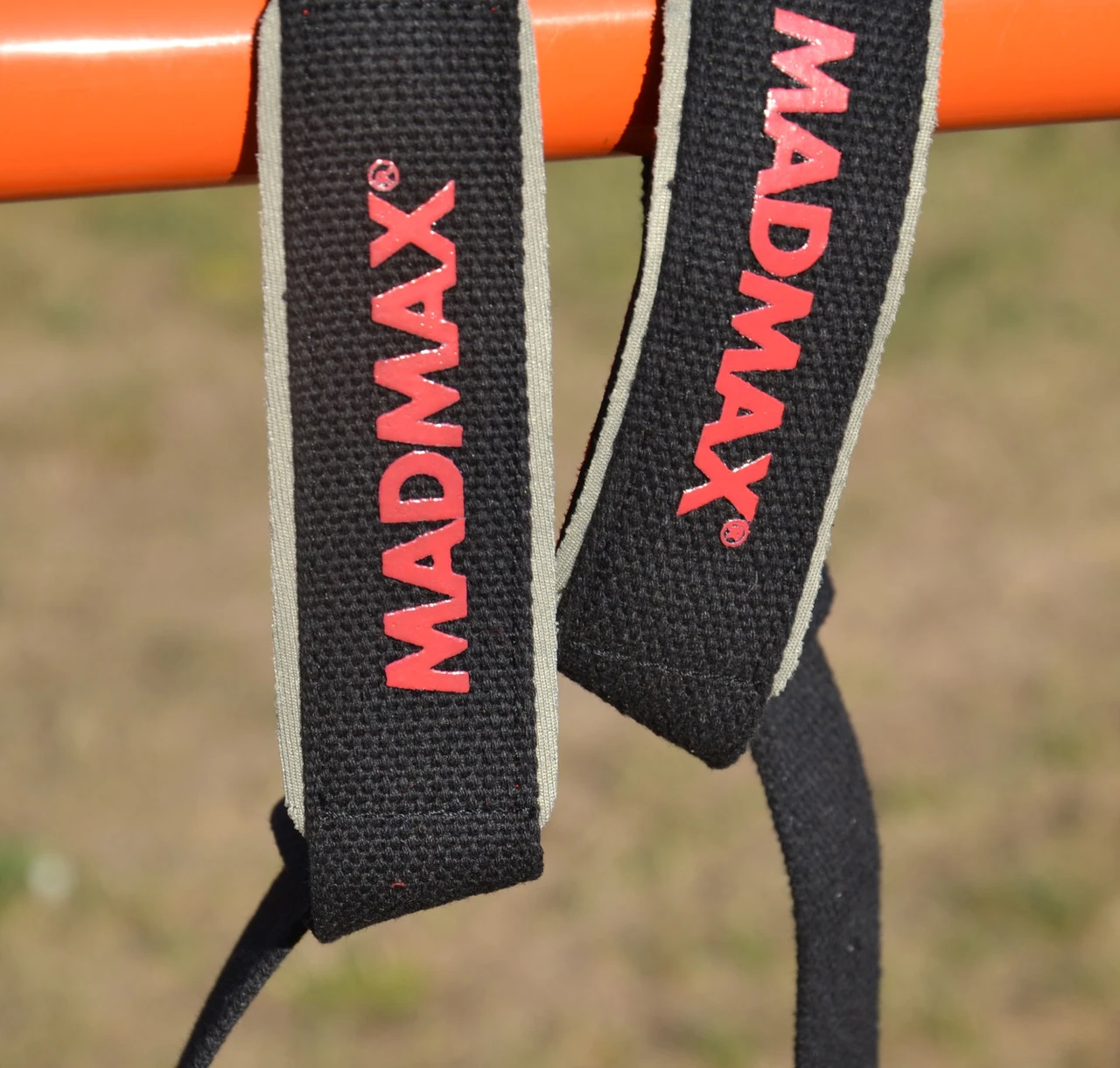 Лямки для тяги MadMax MFA-267 PWR Straps Black/Grey/Red — фото 11