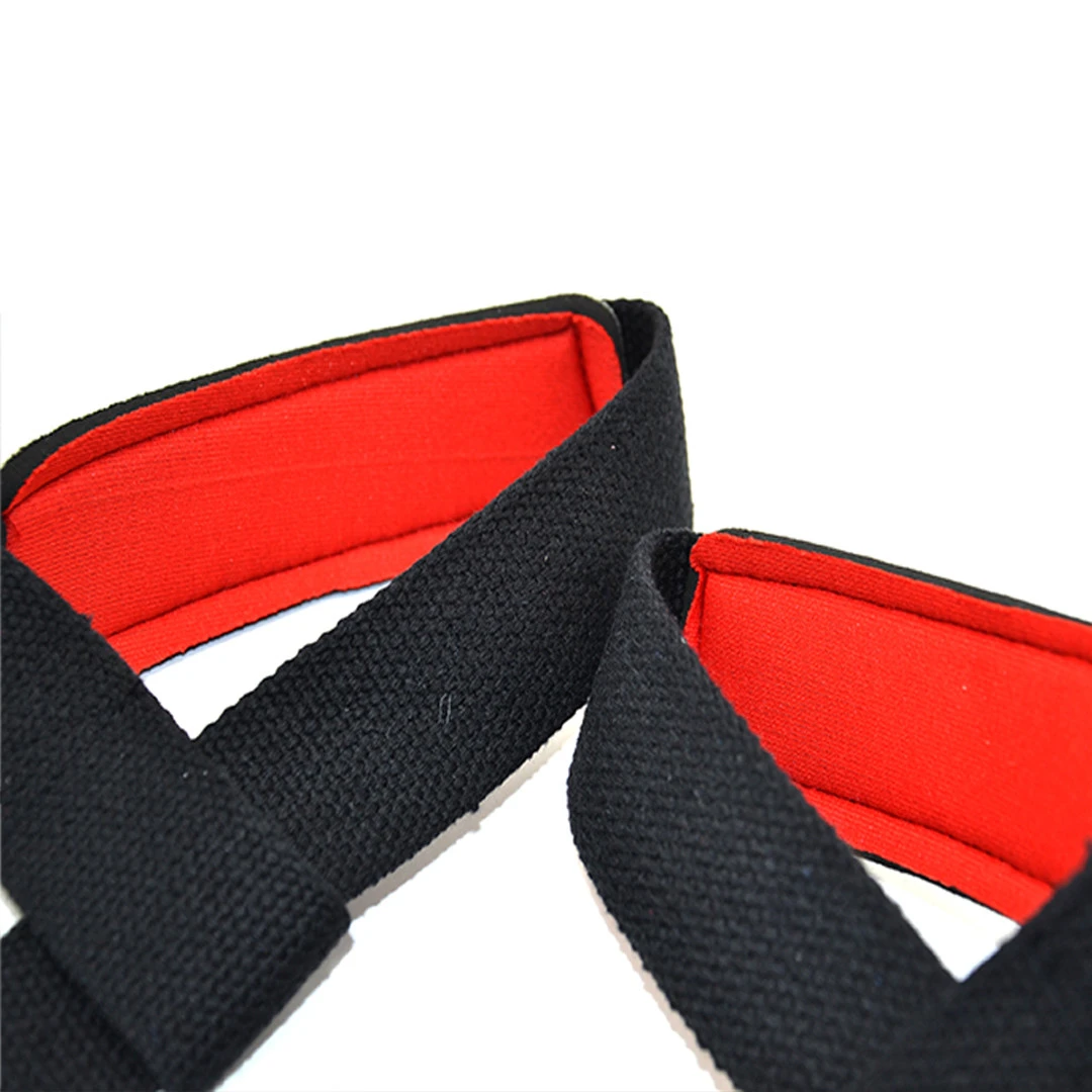 Лямки для тяги MadMax MFA-267 PWR Straps Black/Grey/Red — фото 5