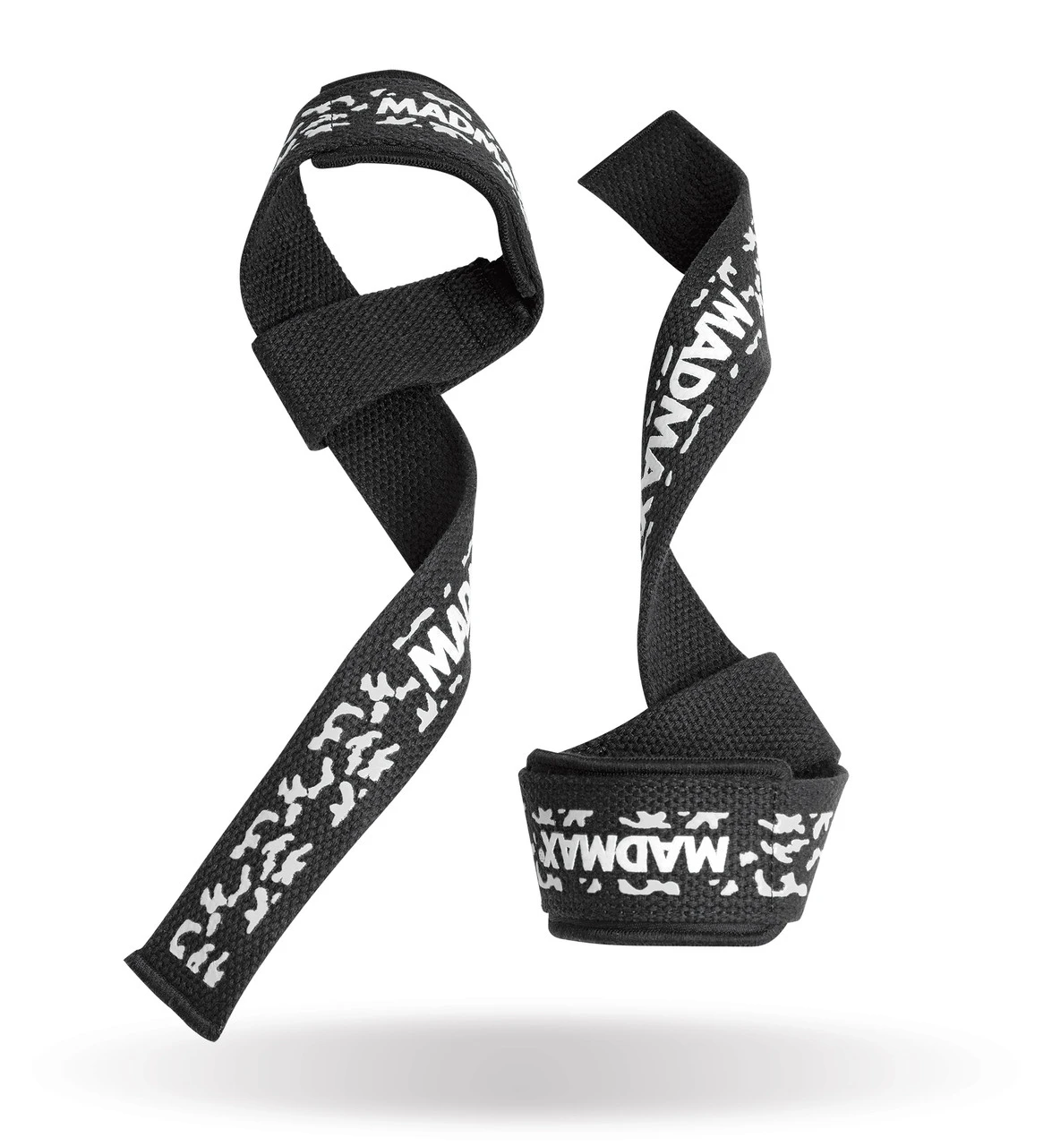 Лямки для тяги MadMax Camo Power Wrist Straps Camo/White — фото 3